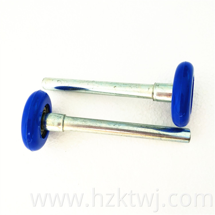 Customized size 2'' or 3'' garage door nylon plastic roller with stem and bearing